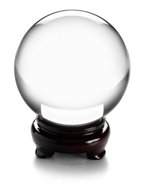 istock Crystal Ball on a Wooden Stand 478261023