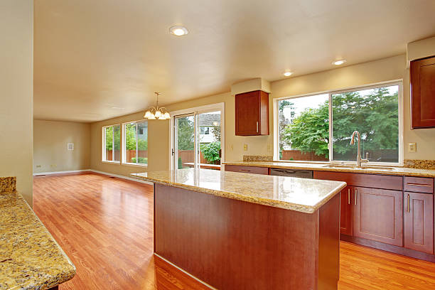 istock Kitchen furniture in empty house 478261434