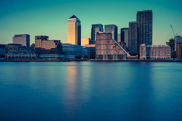 istock London skyline over river Thames, vintage photo effect 478261444