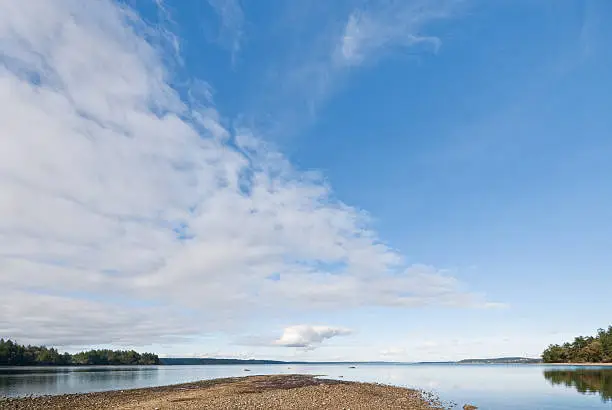 Photo of Carr Inlet from Penrose Point