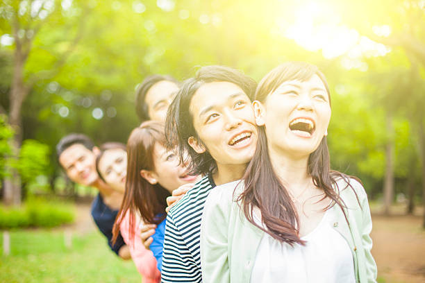 istock Young asian people  having fun in the park 478262446