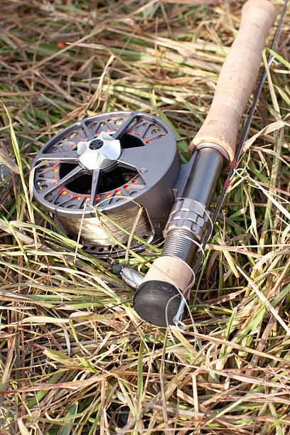 istock Fly Fishing Pole and Reel 478264909