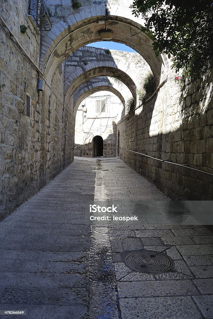 通りの歴史深いエルサレム、イスラエルます。 - イスラエルのロイヤリティフリーストックフォト