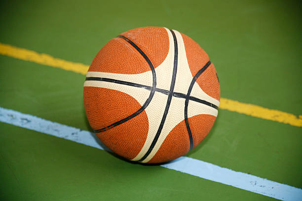 istock Basket ball on the playground 478266866