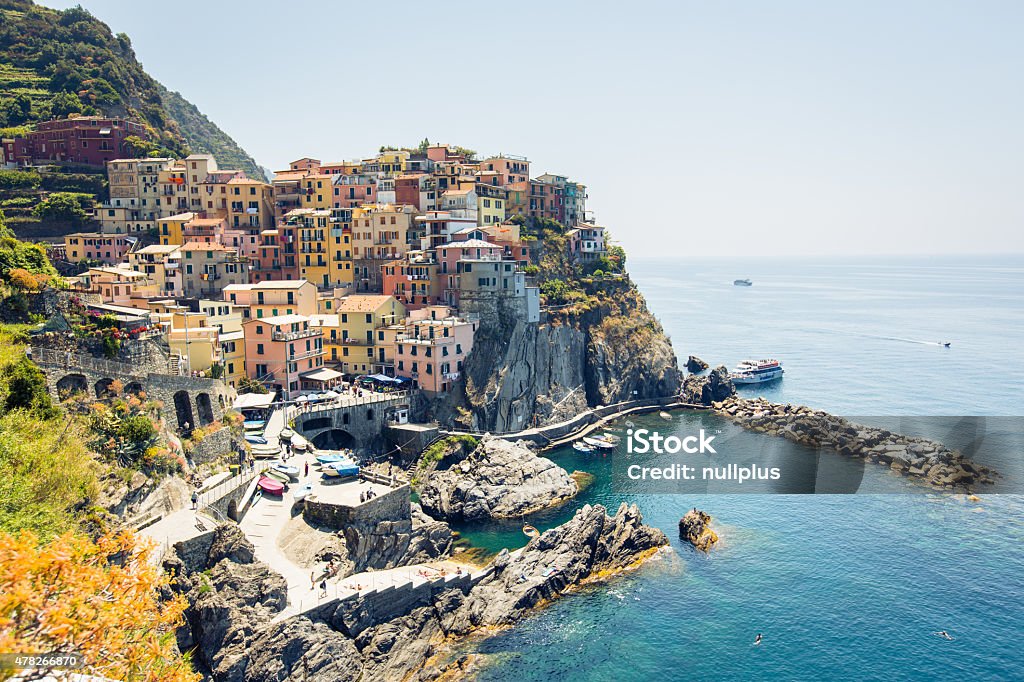 Manarola, Cinque Terre, Italia - Foto stock royalty-free di 2015