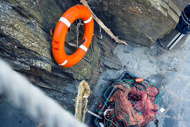 istock Lifesaver and Fishing Nets 478266880