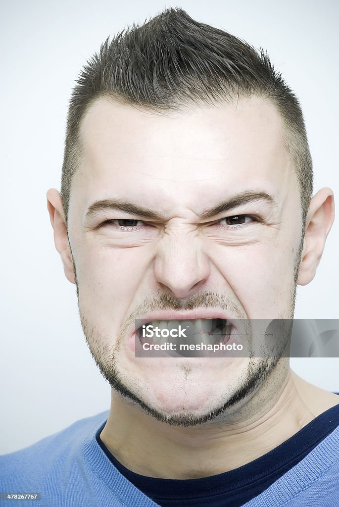 Hombre enojado - Foto de stock de 20 a 29 años libre de derechos