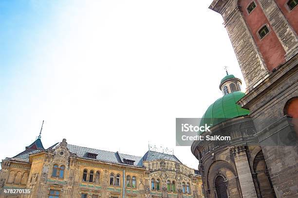 Igreja De Lviv Ucrânia - Fotografias de stock e mais imagens de Ao Ar Livre - Ao Ar Livre, Arquitetura, Arranjar