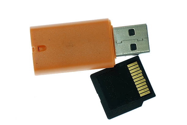 leitor de cartão - usb flash drive fotos imagens e fotografias de stock