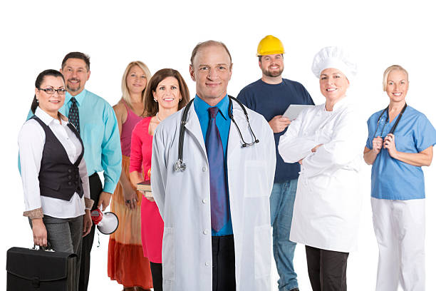 istock Large diverse group of people with different occupations 478271549