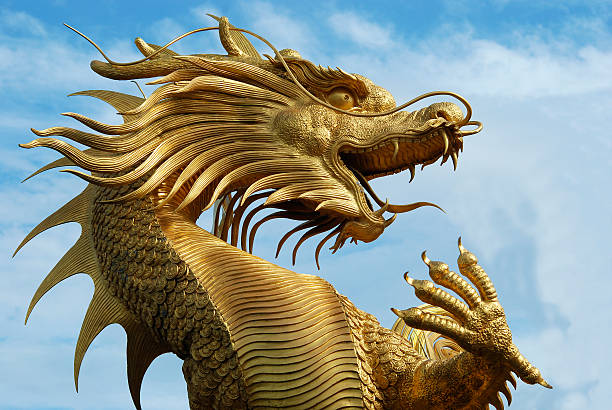 istock Chinese Dragon in Temple. 478271563
