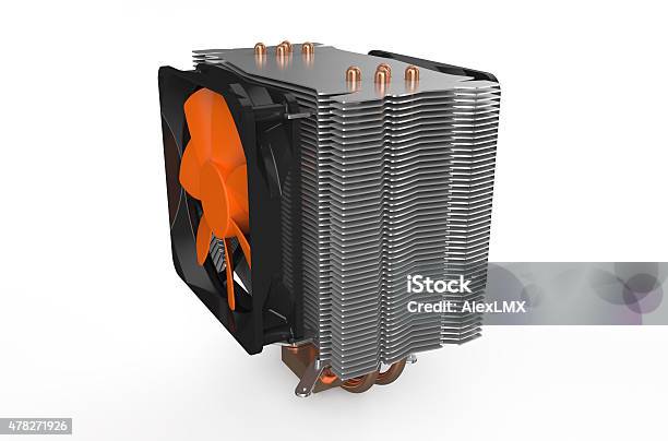 Processor Cooler 2 Stock Photo - Download Image Now - 2015, Activity, CPU