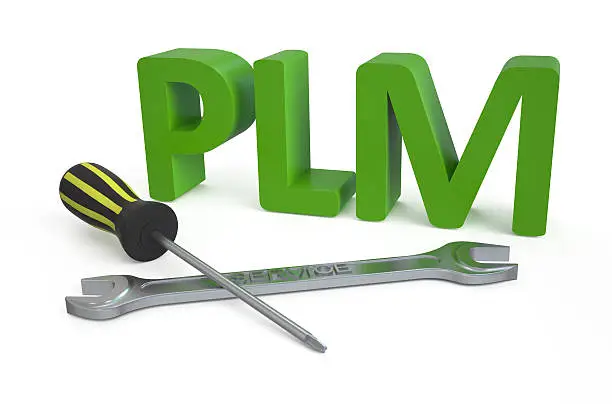 Photo of product lifecycle management (PLM) service concept