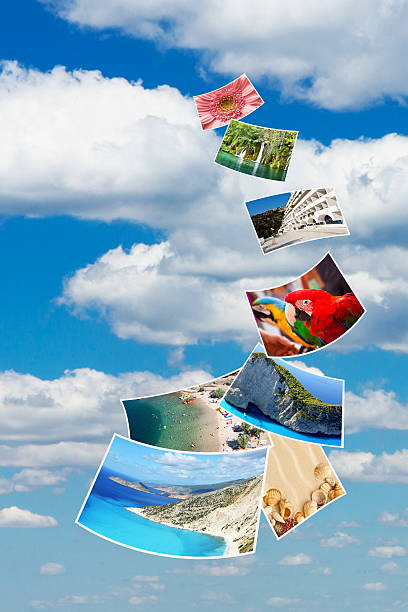 istock Photos of holiday on blue sky. 478272998