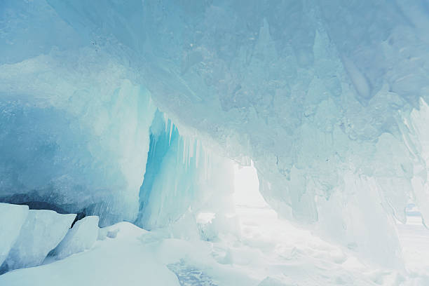 istock Texture of ice  Baikal lake in Siberia 478273421