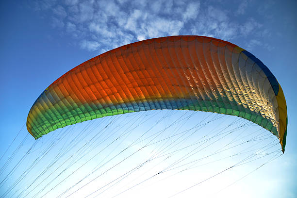 Paragliding Photo contains part of paragliding para ascending stock pictures, royalty-free photos & images