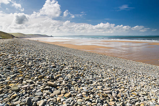 The beautiful Newgale Beach Pembrokeshire Wales UK