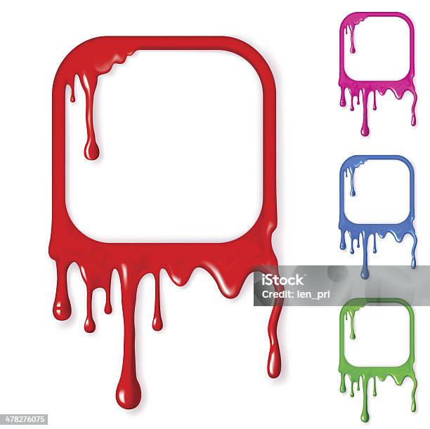 Frames Mesh Stock Illustration - Download Image Now - Blank, Blood, Blue