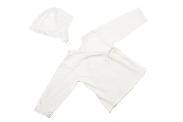 istock Baby clothes isolated on white background 478277202