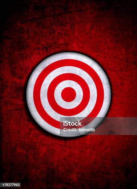 Target Stock Illustration - Download Image Now - Aiming, Bull's-Eye, Color Image