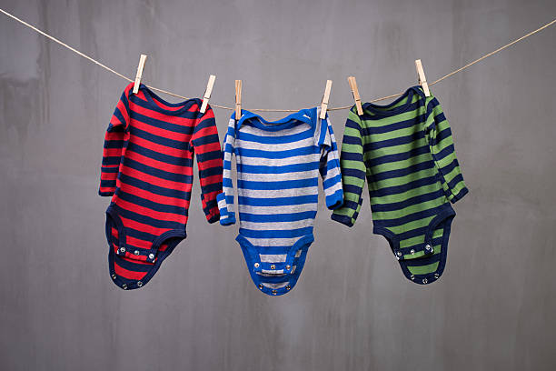 istock Baby goods hanging on the clothesline 478279648