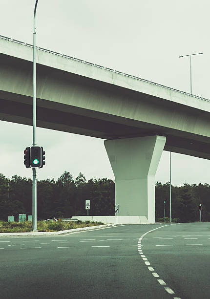 Siga a freeway - foto de acervo