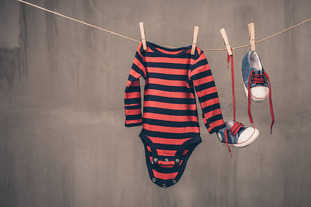 istock Baby onesie  and shoes 478279810