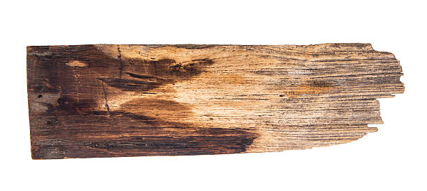 istock close up of an empty wooden sign on white background 478281162