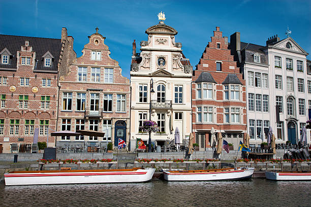 istock Gent - Typical old palaces in morning light 478285181