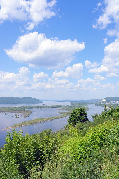 istock Russia, Samara city, great river Volga 478285931