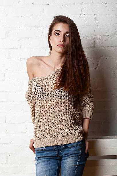 istock studio portrait of fashion model 478287392