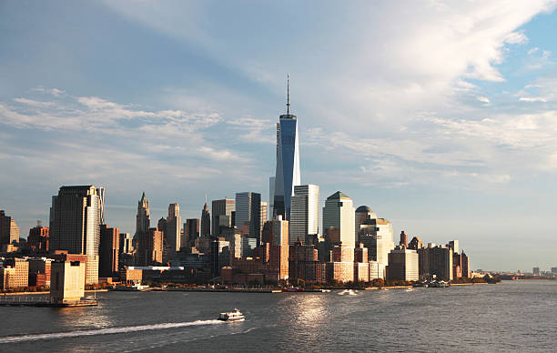 istock Downtown Manhattan at Sunrise with Freedom Tower 478287473