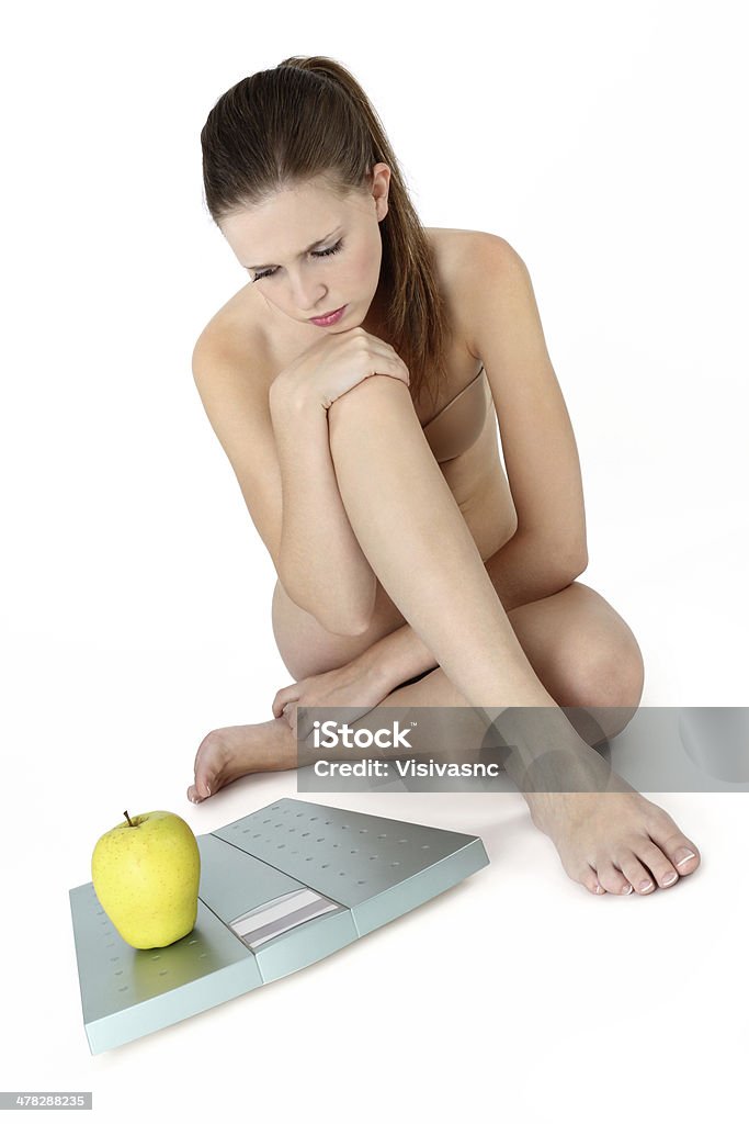 Corpo femminile con saldo - Foto stock royalty-free di Adolescente