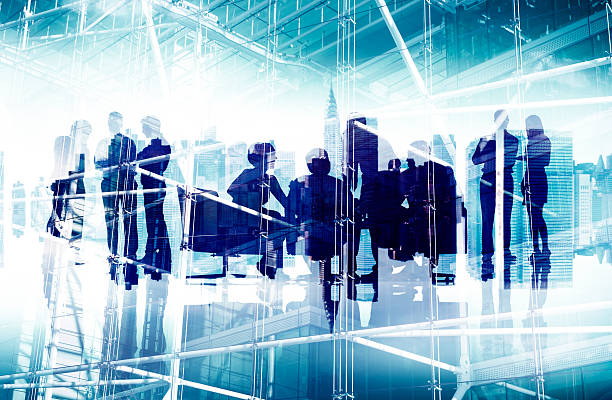 istock Silhouette Business People Corporate Connection Discussion Meeti 478288332