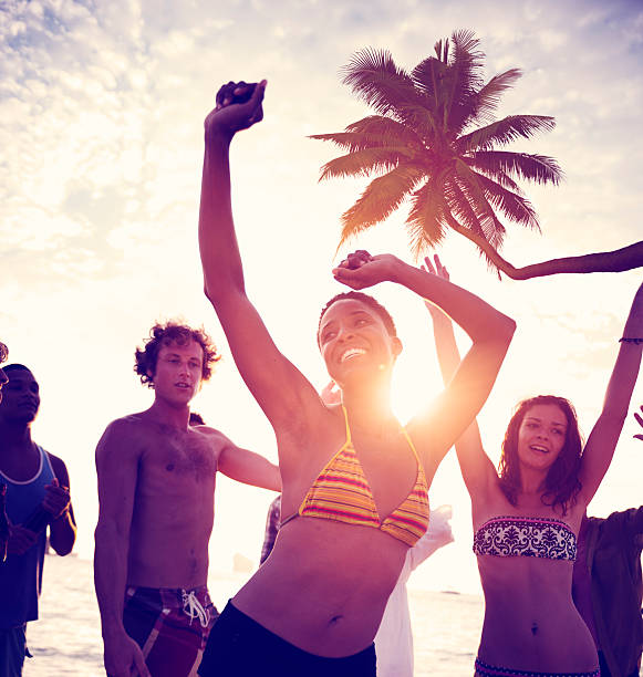 istock People Celebration Beach Party Summer Holiday Vacation Concept 478288770