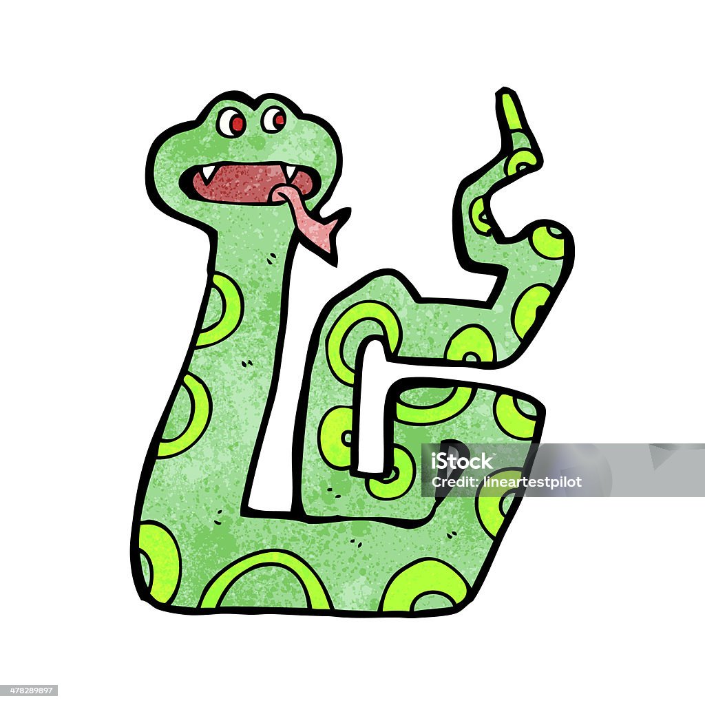 cartone animato serpente - Illustrazione stock royalty-free di Animale