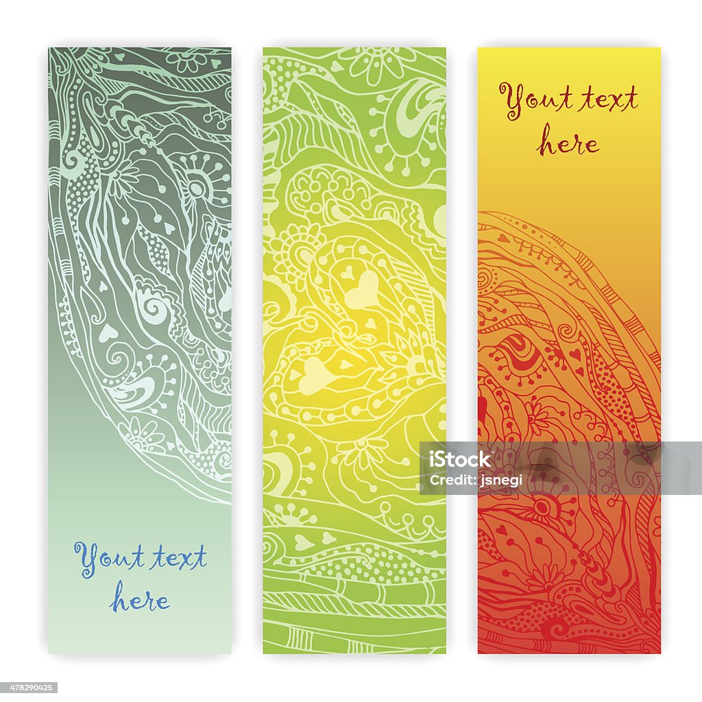 Ethnic Pattern Card Set Unique Abstract Ethnic Pattern Card Set Stock Illustration - Download ...