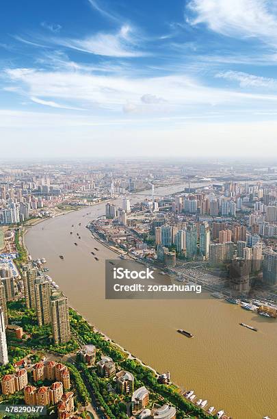 Foto de Vista Para Xangai e mais fotos de stock de Alto - Descrição Geral - Alto - Descrição Geral, Apartamento, Arquitetura