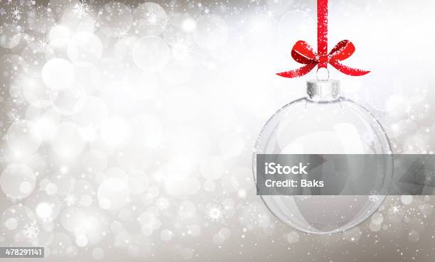 Christmas Glass Ball Stock Illustration - Download Image Now - Celebration, Christmas, Christmas Ornament