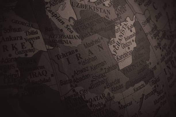 istock Map of Iran and its Surrounding Countries 478291582