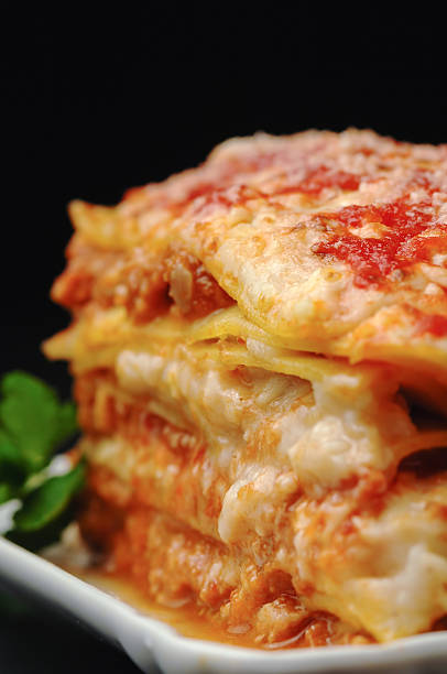 istock Closeup portion of lasagna 478292290