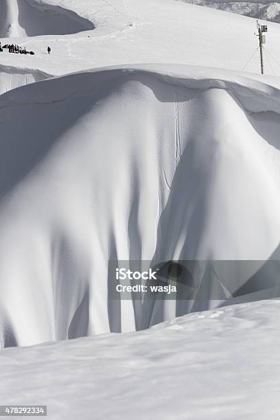 Snowy Mountain Slope Stock Photo - Download Image Now - 2015, Activity, Adventure