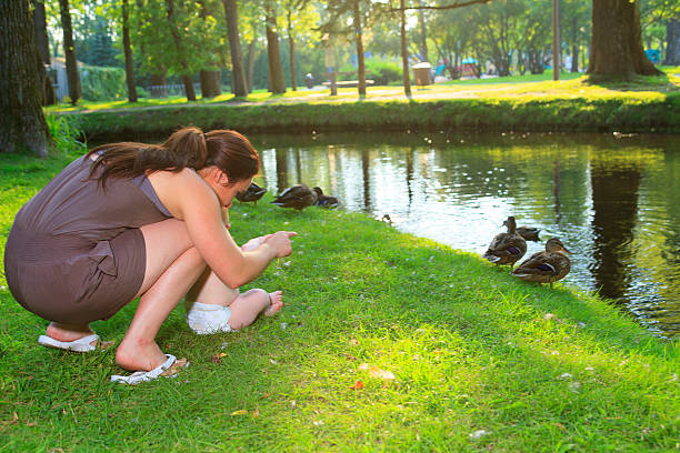 istock Mother Baby - Pointing Duck 478294039