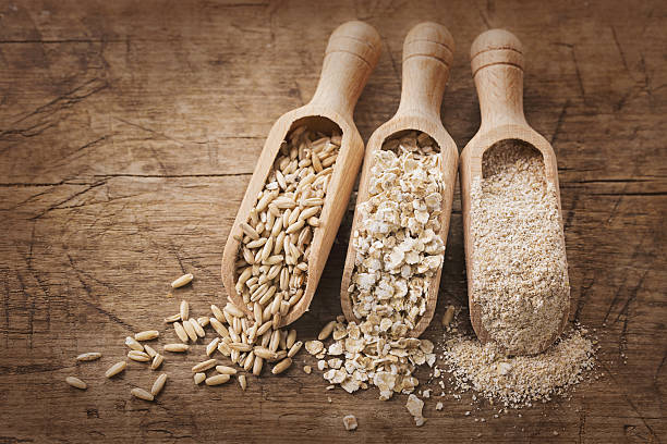 istock Oat flakes, seeds and bran 478296938