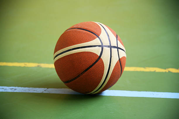 istock Basket ball on the playground 478297350