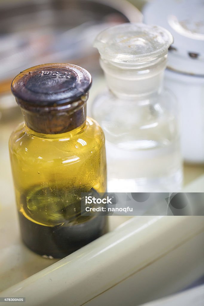 JOD Flasche im Krankenhaus - Lizenzfrei Antiseptikum Stock-Foto