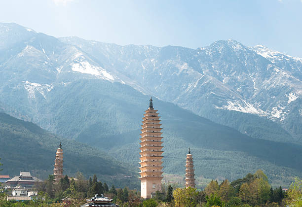 istock Three Pagodas of Chongsheng Temple 478300585