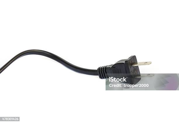 Electrical Plugs Stock Photo - Download Image Now - 2015, Appliance, Black Color