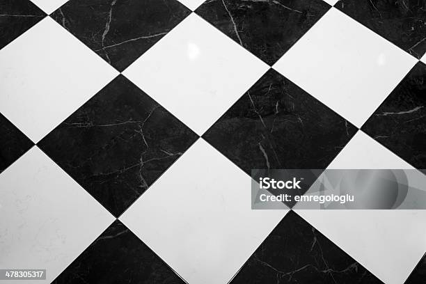 Chão De Azulejo - Fotografias de stock e mais imagens de Abstrato - Abstrato, Branco, Chão