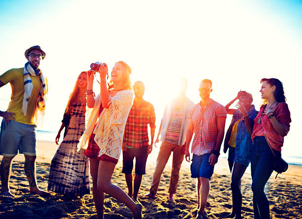 istock Diverse Beach Summer Friends Fun Bonding Concept 478305626